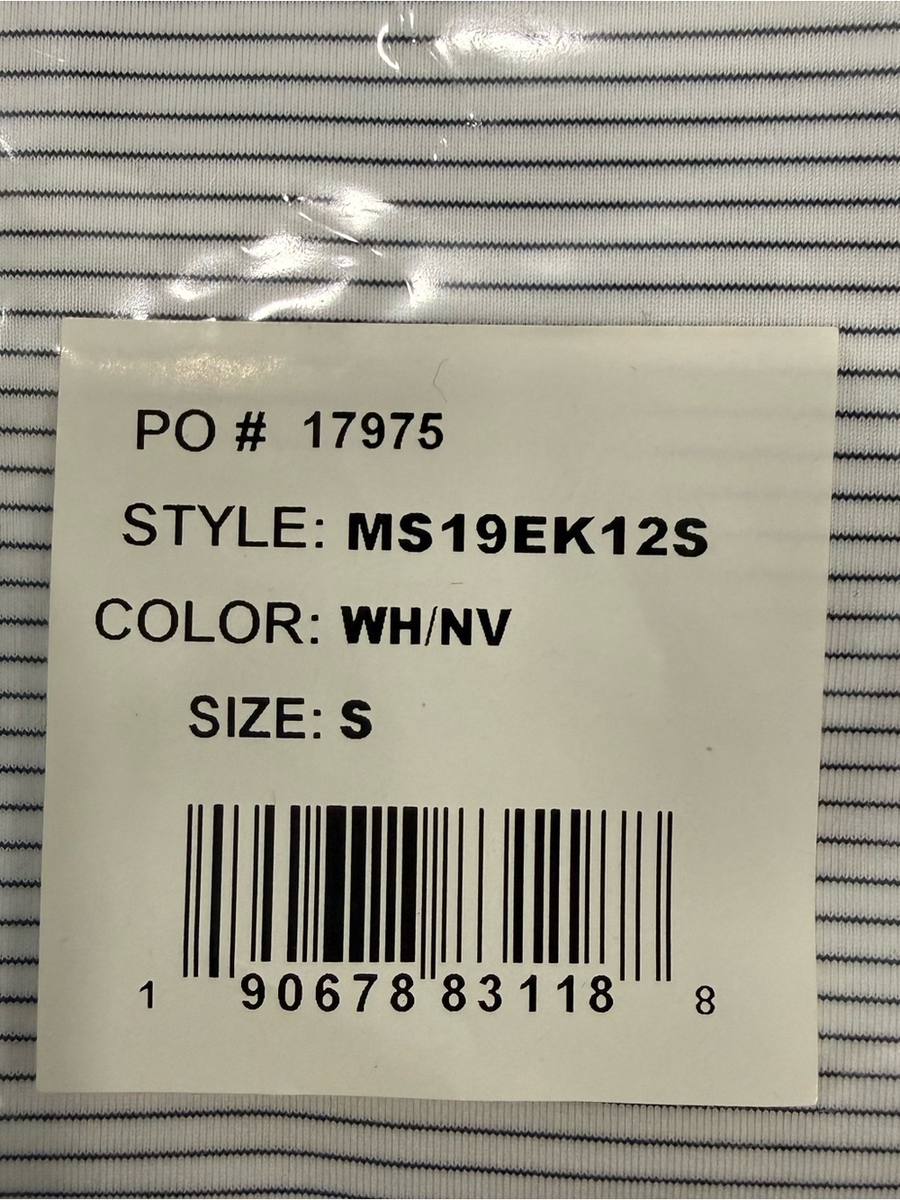 Peter Millar Navy and White Striped Polo / Peter Milar Golf Polo -Multiple Sizes - Picture 6 of 10